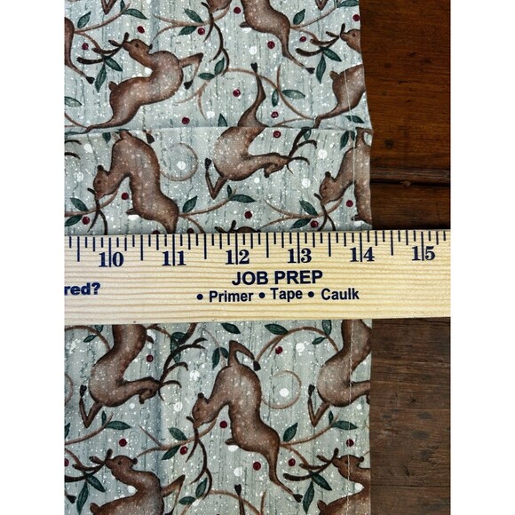 Lot Of 7 Vintage Cloth Napkins Assorted Christmas Holiday Patterns Handmade - Picture 10 of 12